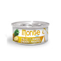 Monge Chicken & Pineapple Wet Food For Cats 清新水果系列-鮮雞肉配菠蘿貓罐頭 80g X 24 罐